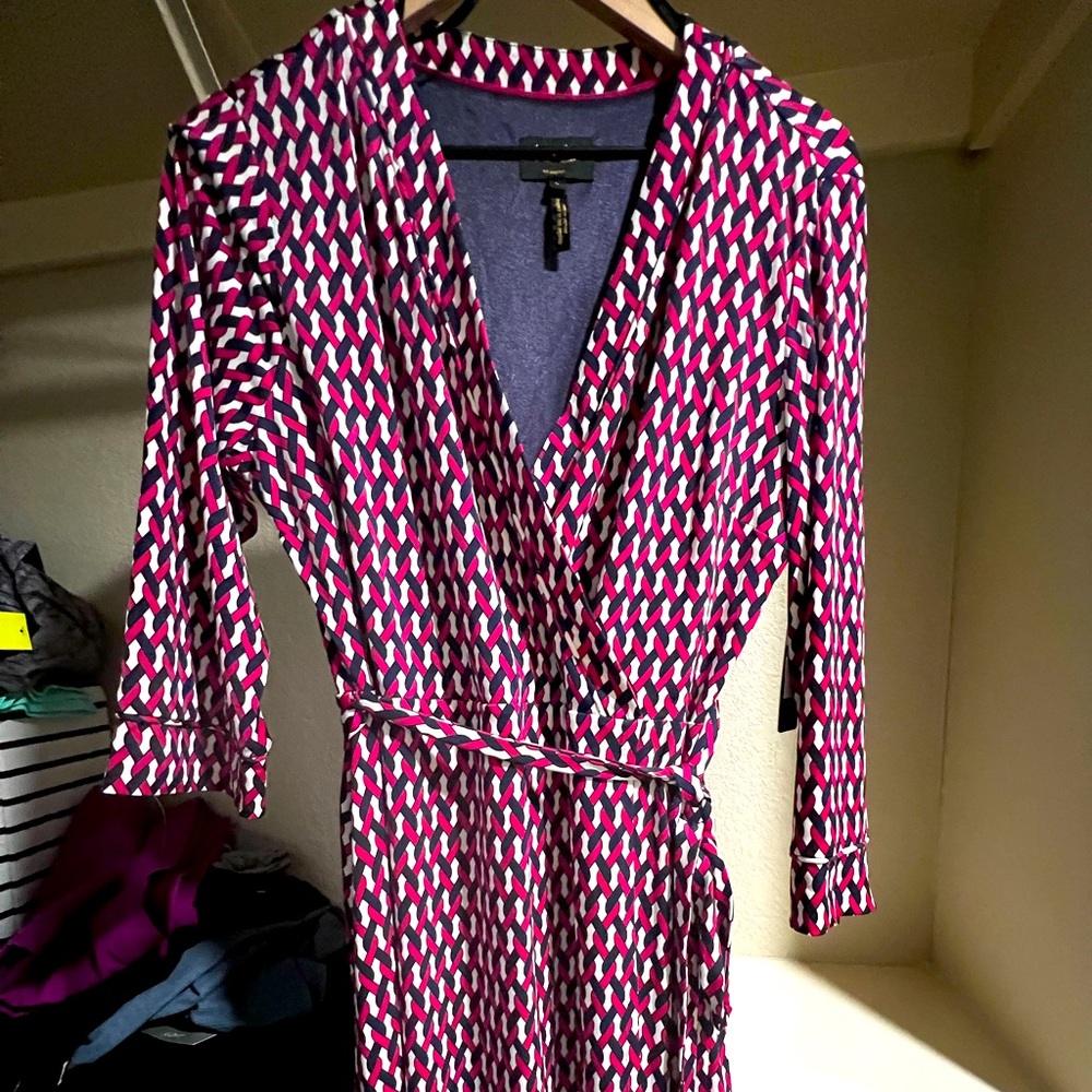 Laundry wrap dress